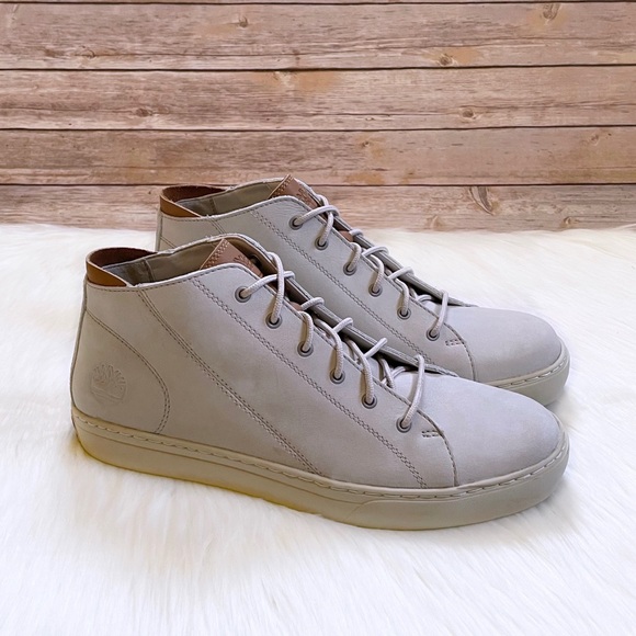 Timberland Other - Timberland White Nubuck Leather Sneaker Boots